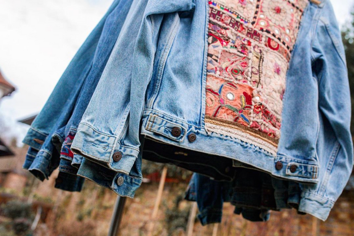 Upcycled one-of-a-kind Denim Jackets